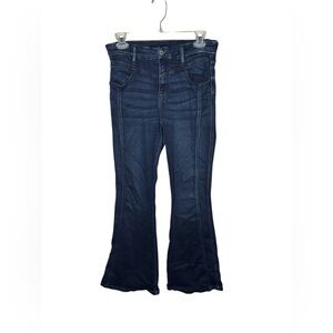 Kan Can Dark Blue Flare Jeans Size 26